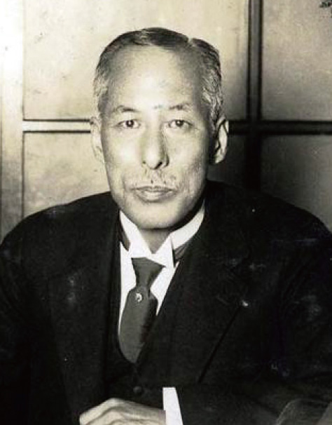 初代校長 牧野 菊之助 氏